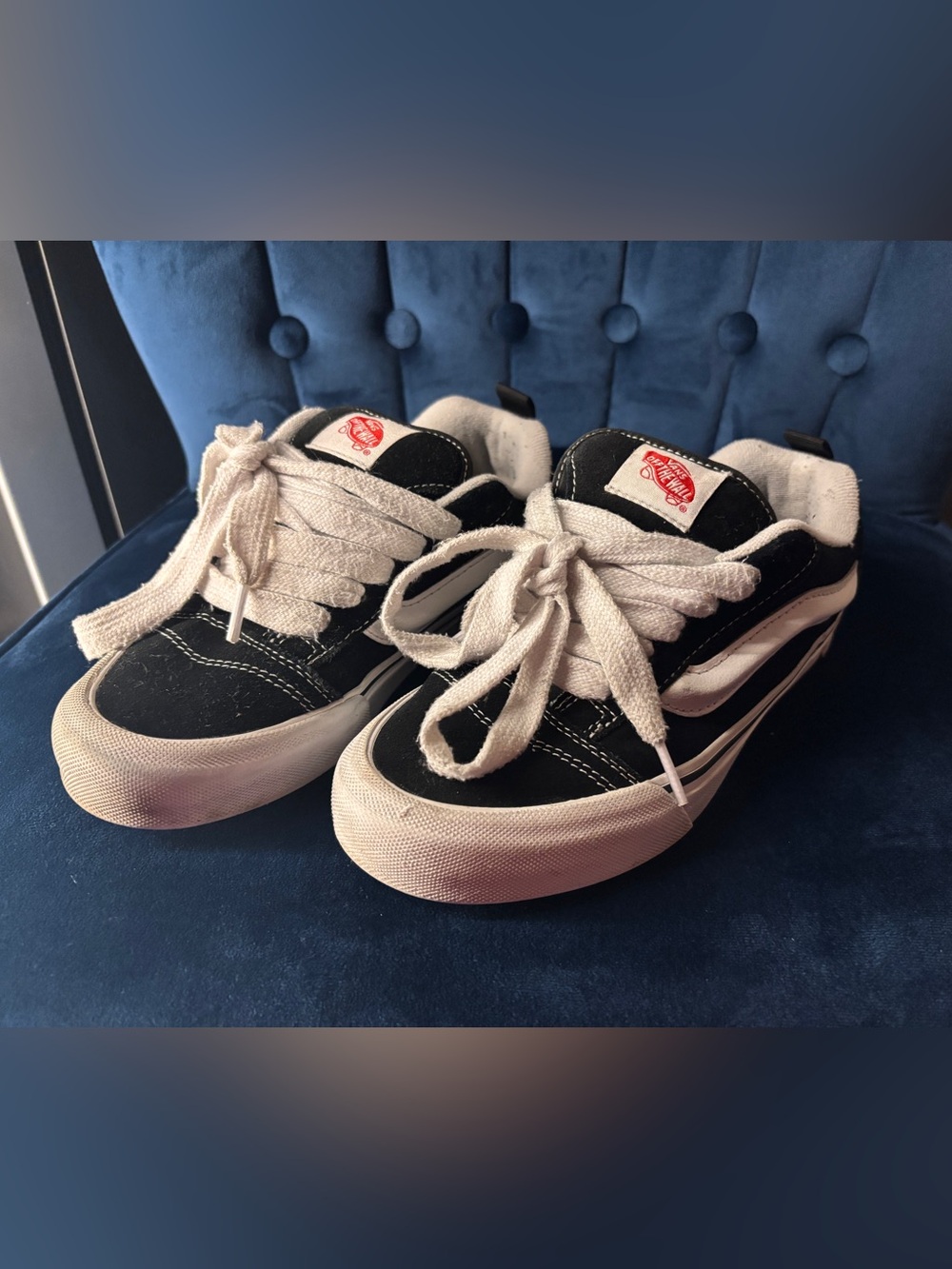 Vans Black and White High-Top & Low-Top Skate Sneakers - Picture 3 of 3